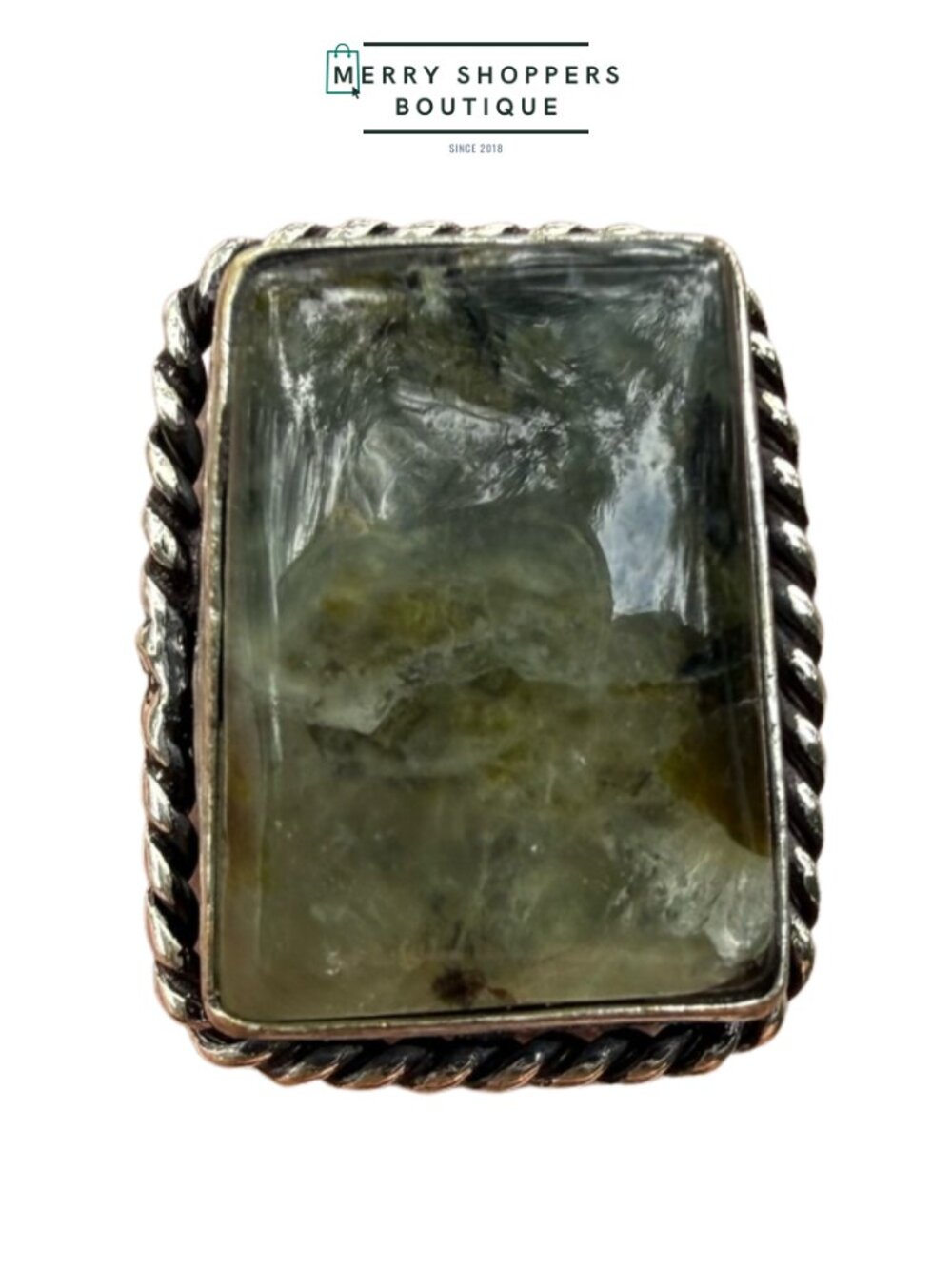 Sterling Silver Labradorite Ring